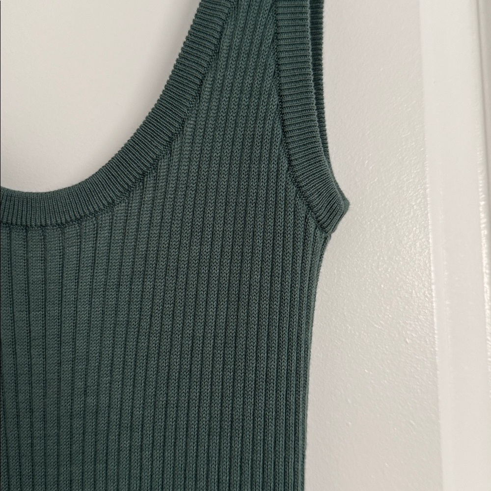 Autumn Cashmere Muted Forest Green Maxi Dress, xs - Picture 2 of 6